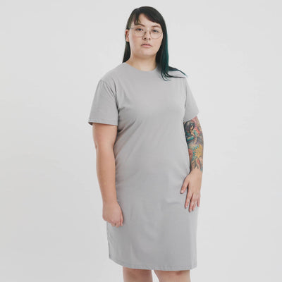 Women's sensory comfy T-shirt Dress - tagless - The Shapes United