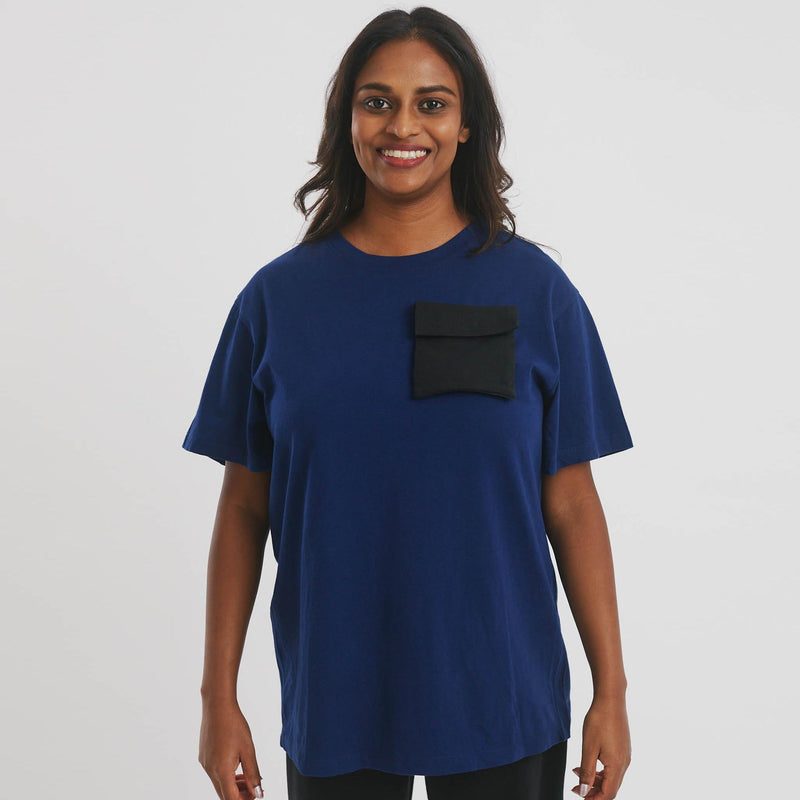 The Side Fastening T-Shirt T-shirt - The Shapes United