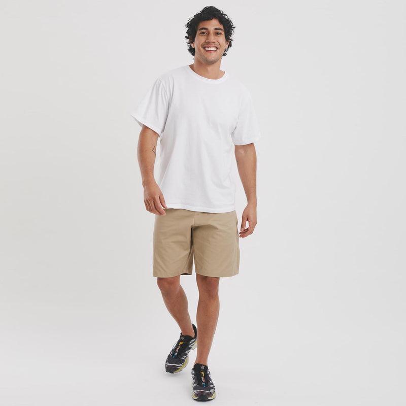 The Side Fastening Chino Shorts - mens - easy to dress. The Shapes United.