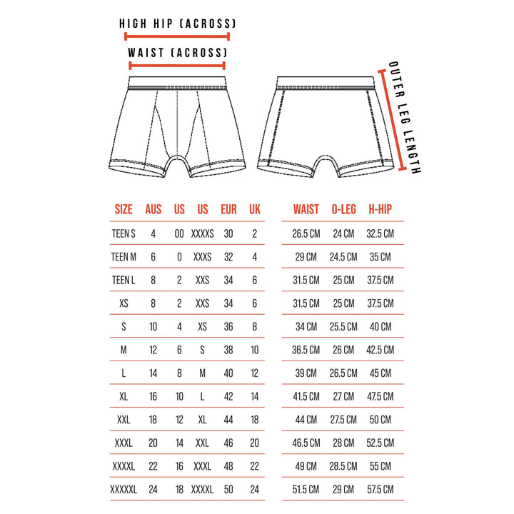 The Wrap Around Boxer Shorts -Kids Size Boxer shorts - The Shapes United