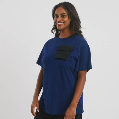 The Side Fastening T-Shirt T-shirt - The Shapes United