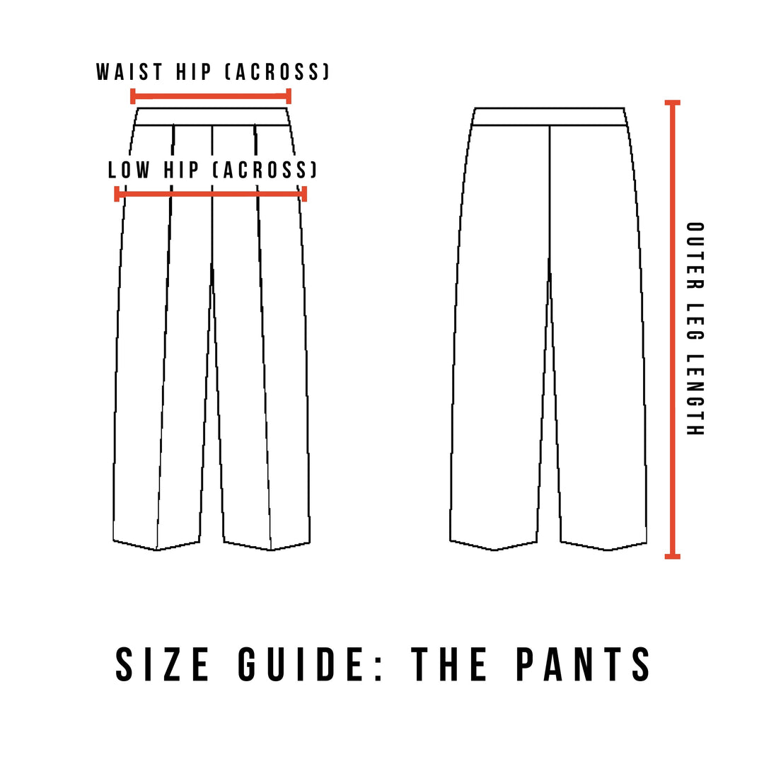 The Side Opening Pants -Kids sizing Pants - The Shapes United