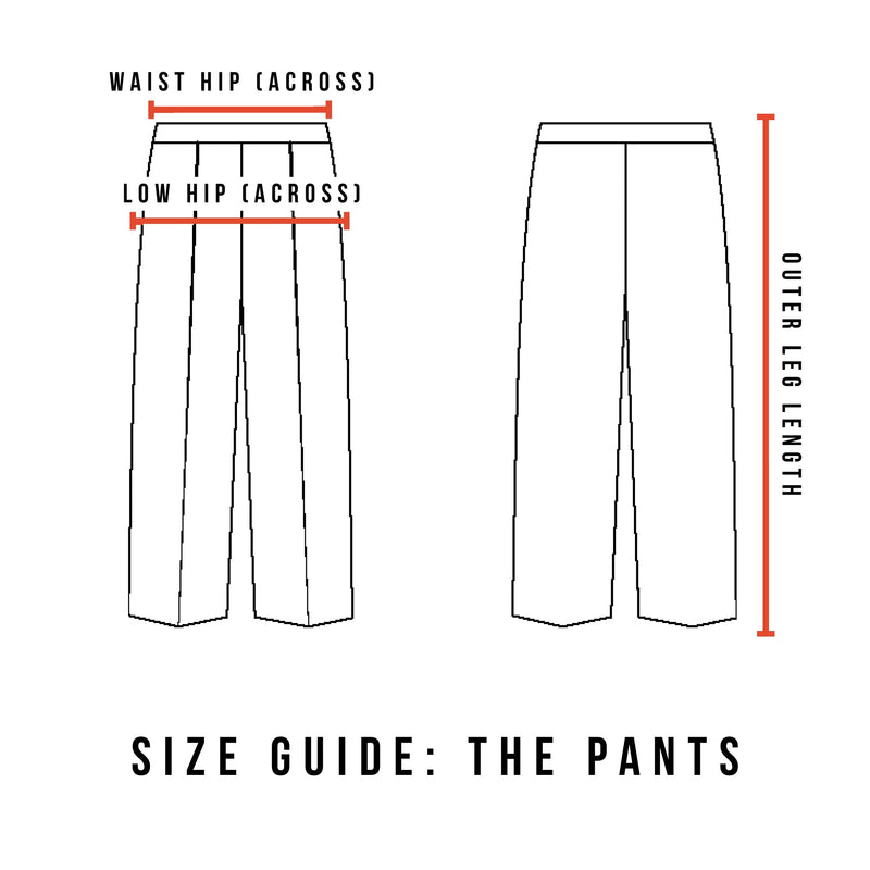 The Side Opening Pants -Kids sizing Pants - The Shapes United