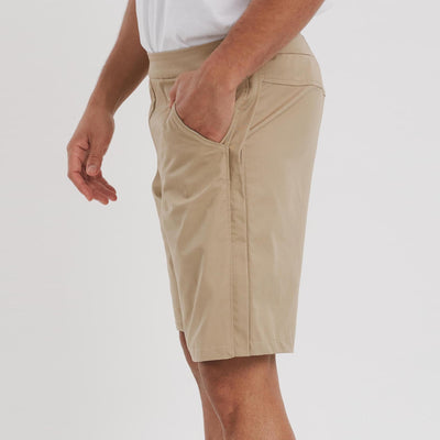 The Side Fastening Chino Shorts - mens - easy to dress. The Shapes United.