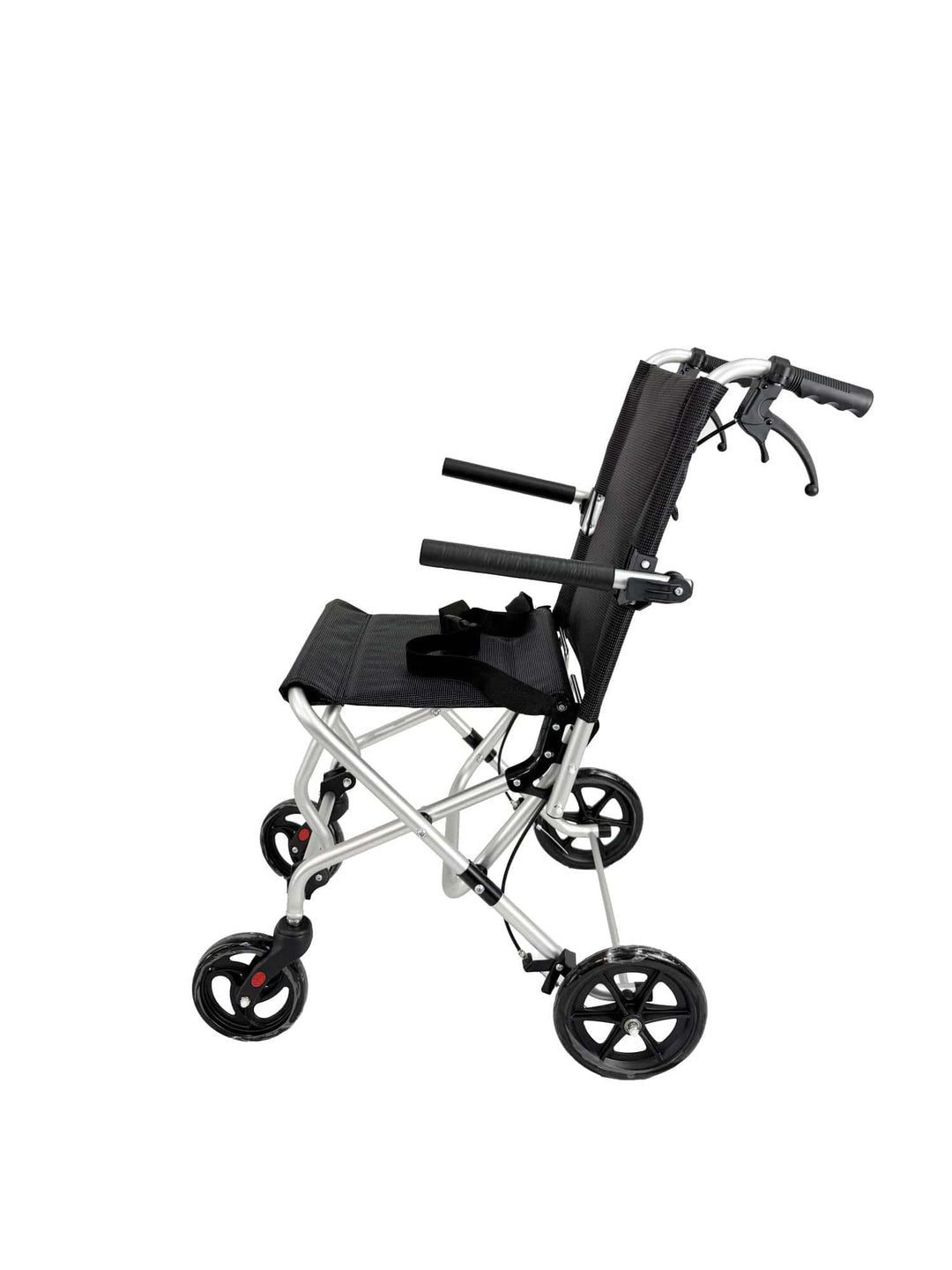 Pinnacle Aero Wheelchair in black, featuring a lightweight frame and ergonomic design for enhanced mobility and comfort.