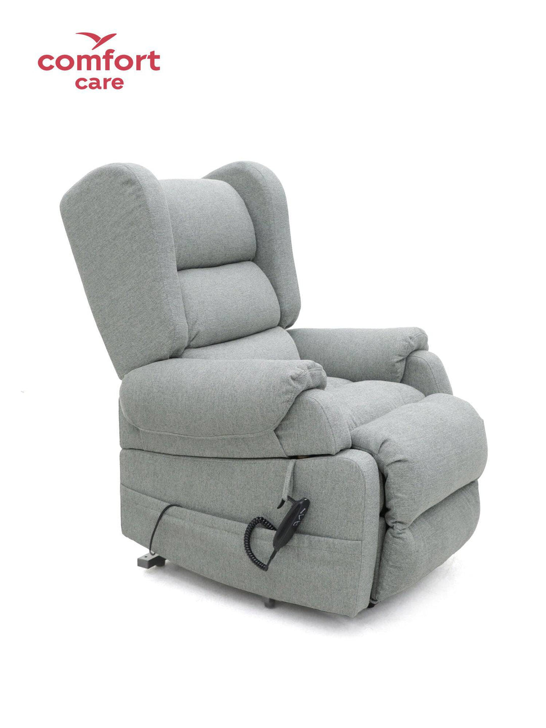 Pinnacle Comfort Care Viva 2 Motor Power Lift Recliner in a cozy setting, showcasing its adjustable reclining feature.