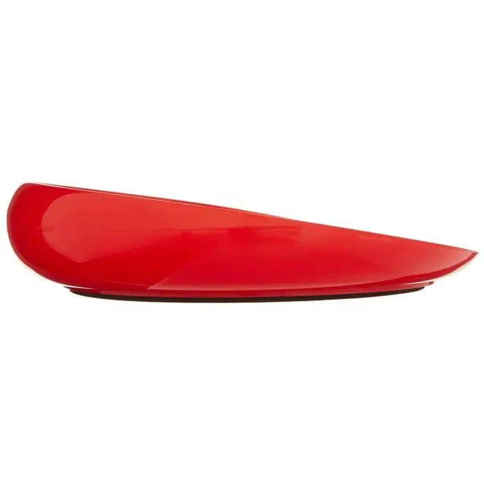 Red round scoop dish by Performance Health, designed for easy food serving and accessibility.