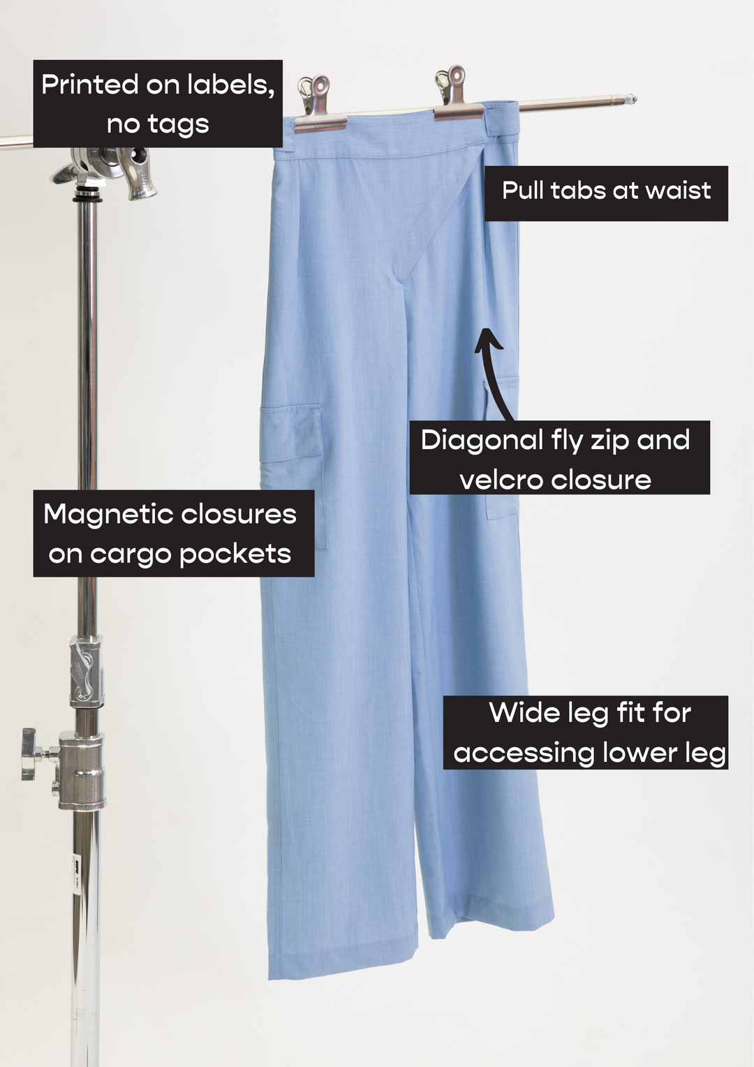 JAM the label Easy-On Wide Leg Pants