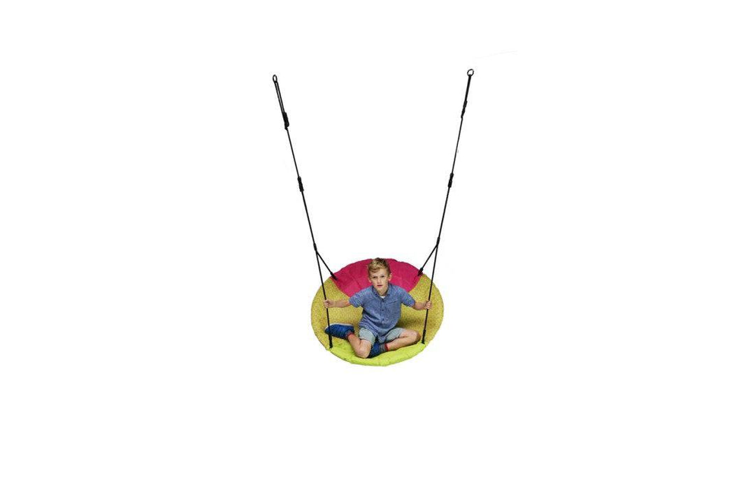 Pink and lime Nest Swing &