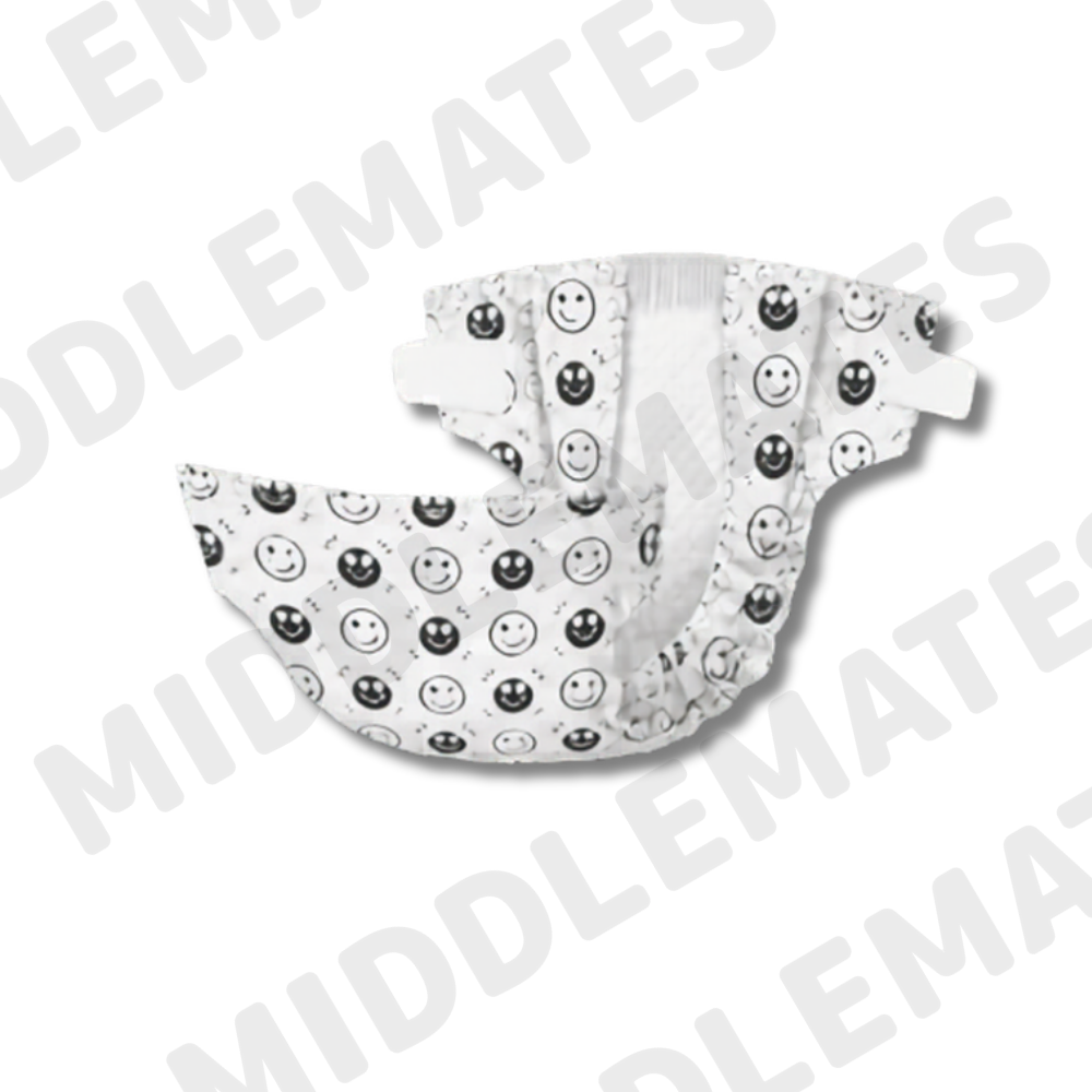 Middlemates Size 8 youth continence nappies, pack of 26