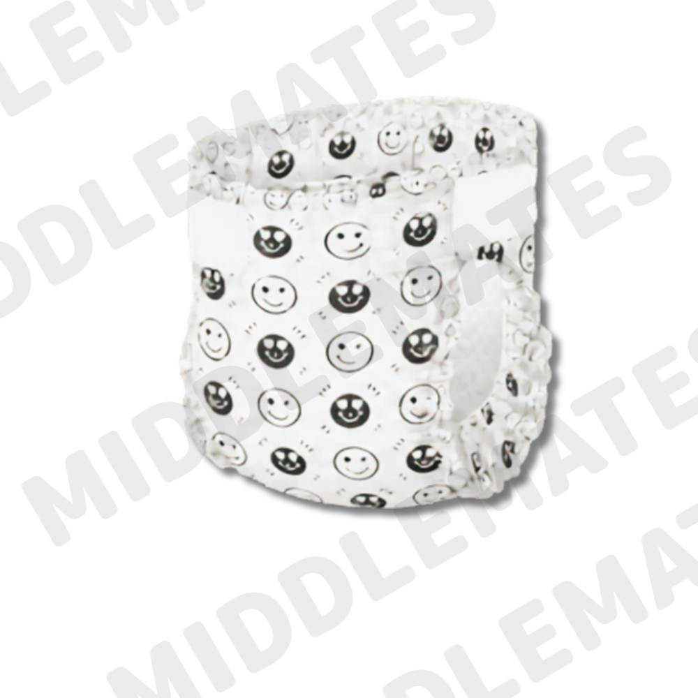 Middlemates Size 8 youth continence nappies, pack of 26