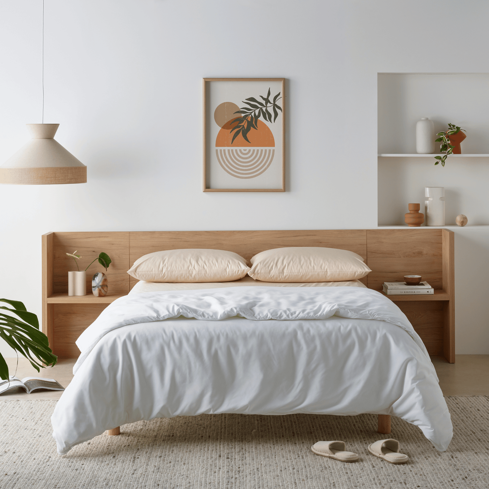 Staydry Everyday Easy Water Resistant Wool Quilt on a bed, showcasing its softness and cozy texture in a home setting.