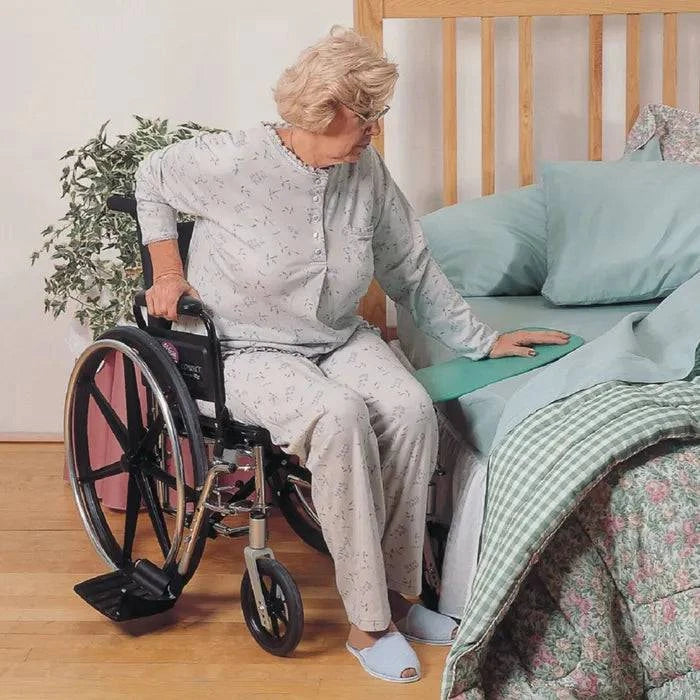 Homecraft Curved Transfer Board by Performance Health, showing a smooth, curved surface for easy patient transfers.