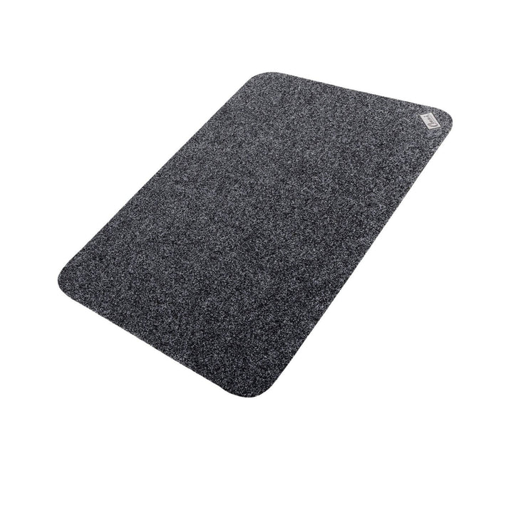 Conni Classic Marble Manchester floor mat with black and white marble design, 1800x1800mm size, durable and stylish.