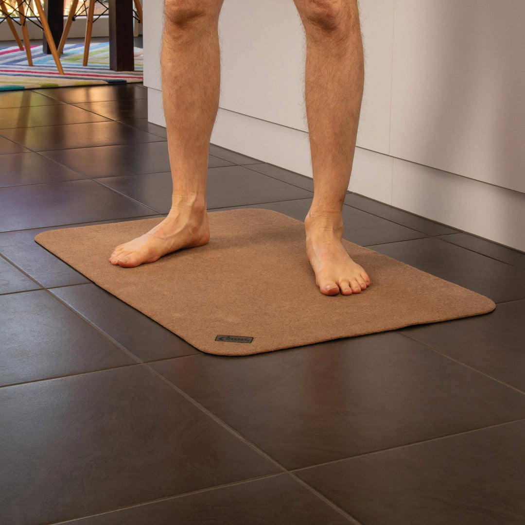 Conni Anti-Slip Floor Mat Classic Pebble in Manchester, textured rubber surface for safety and durability.