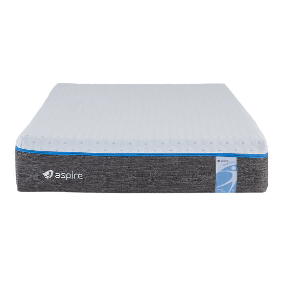 ASPIRE ComfiMotion Memory Foam Mattress - Portobello Grey (sides) - Long Single