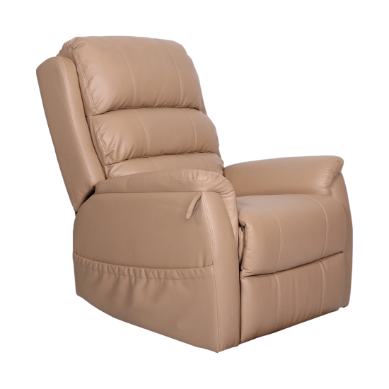 Aspire OREGON Lift Recline Chair - Latte Vinyl