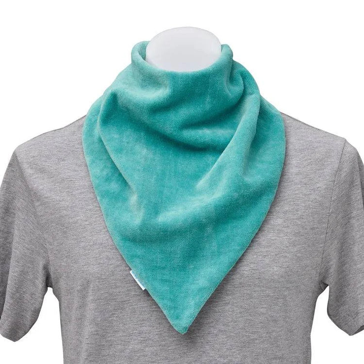 Blue Brolly Extra Absorbent Bandana for adults, adaptive clothing accessory, featuring soft, low-resistance fabric for comfort.