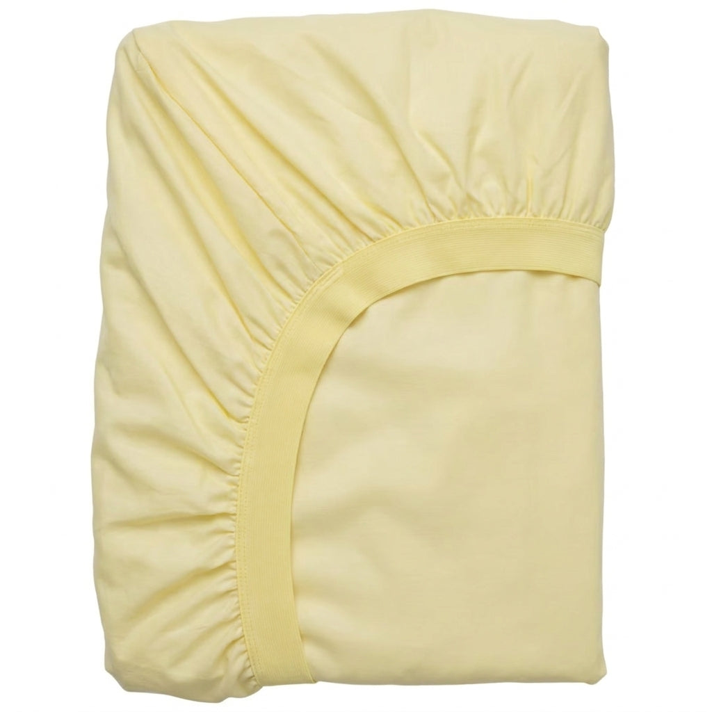 Milk &amp; Bed Waterproof Fitted Sheet – Butter | Caravan Bunk