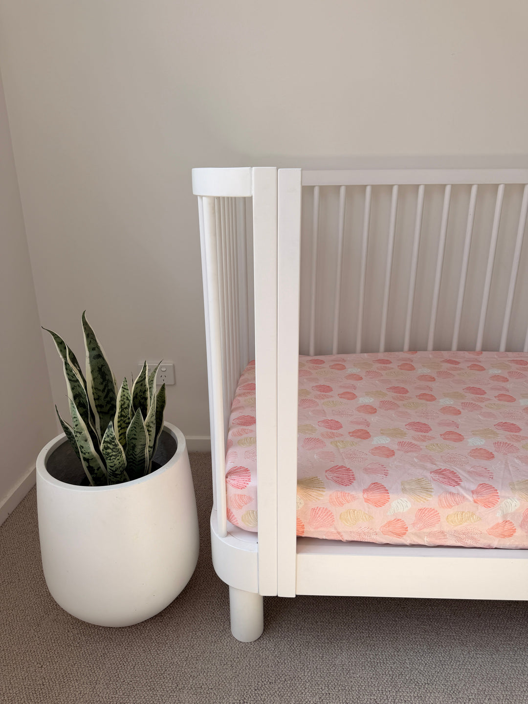 Milk&amp;Bed Waterproof Cot Fitted Sheet