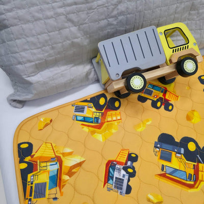 Conni Kids Bed Pad - Truck Print