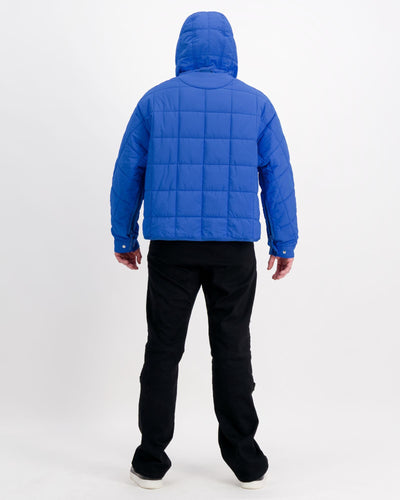Christina Stephens- Elly Universal Adaptive Puffer Jacket for Wheelchair Users - Blue