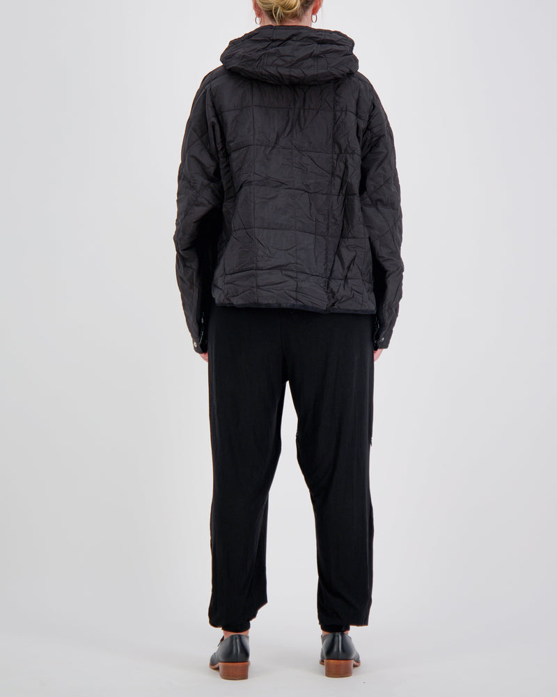 Christina Stephens- Elly Universal Adaptive Puffer Jacket for Wheelchair Users Black