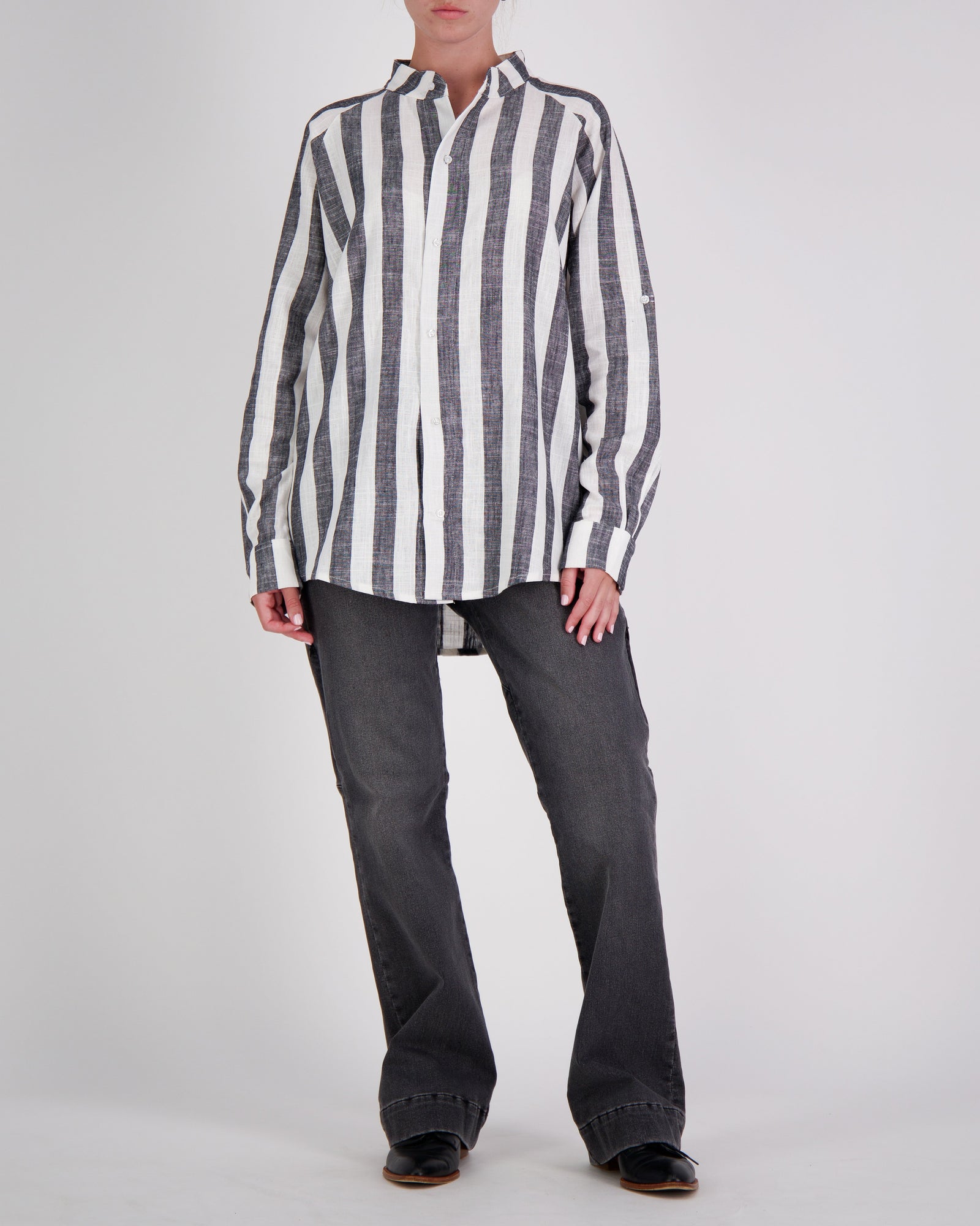 Cruiser Magnetic Linen Shirt for Dexterity Support - Christina Stephens