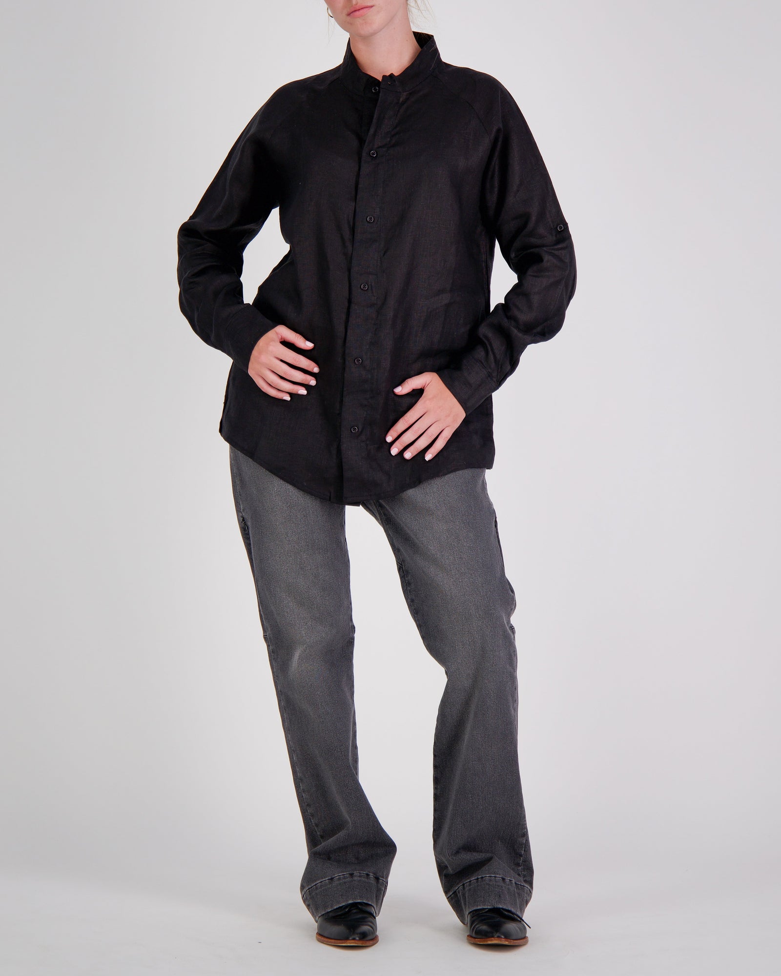 Cruiser Magnetic Linen Shirt for Dexterity Support - Christina Stephens