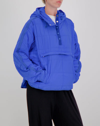 Christina Stephens- Elly Universal Adaptive Puffer Jacket for Wheelchair Users - Blue