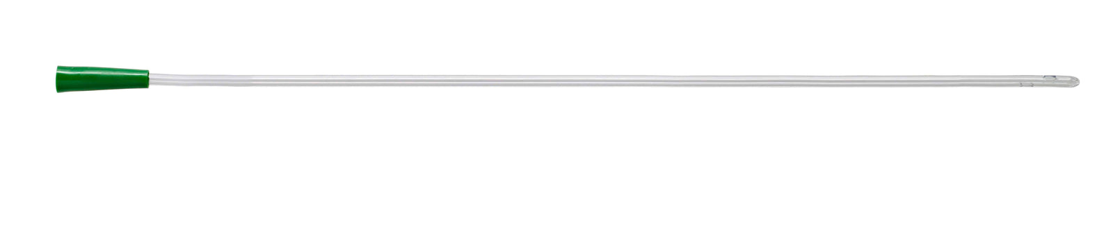Sterile male self-catheter by Coloplast, 40cm straight tip, designed for intermittent use, with clear packaging and straight catheter design.