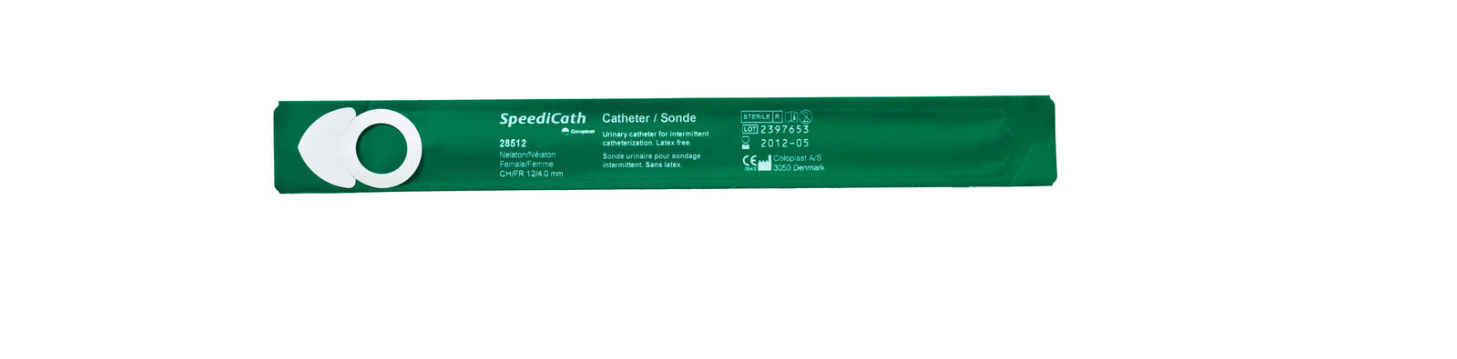 Coloplast SpeediCath Female catheter, 20cm length, designed for discreet and hygienic urinary self-catheterization.