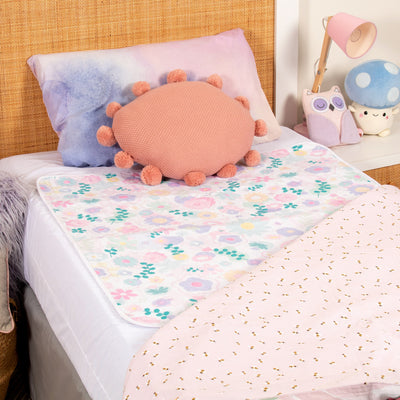 Conni Kids Bed Pad - Flower Print