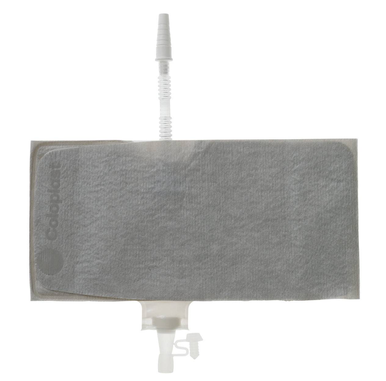 Coloplast Conveen Active leg bag with 250ml capacity, non-sterile, designed for urinary drainage and discreet use.