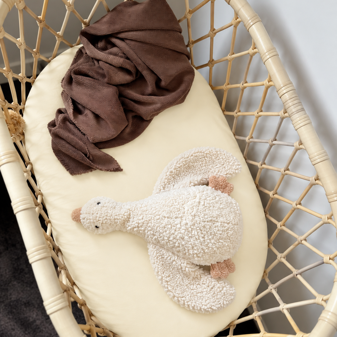 Milk&amp;Bed Waterproof Bassinet Fitted Sheet