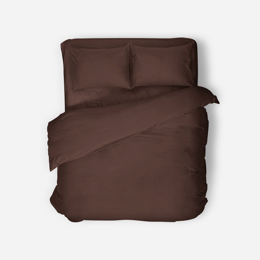 Milk &amp; Bed Waterproof Fitted Sheet – Espresso | Queen