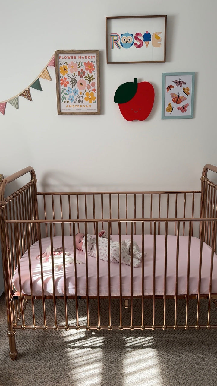 Milk&amp;Bed Waterproof Cot Fitted Sheet