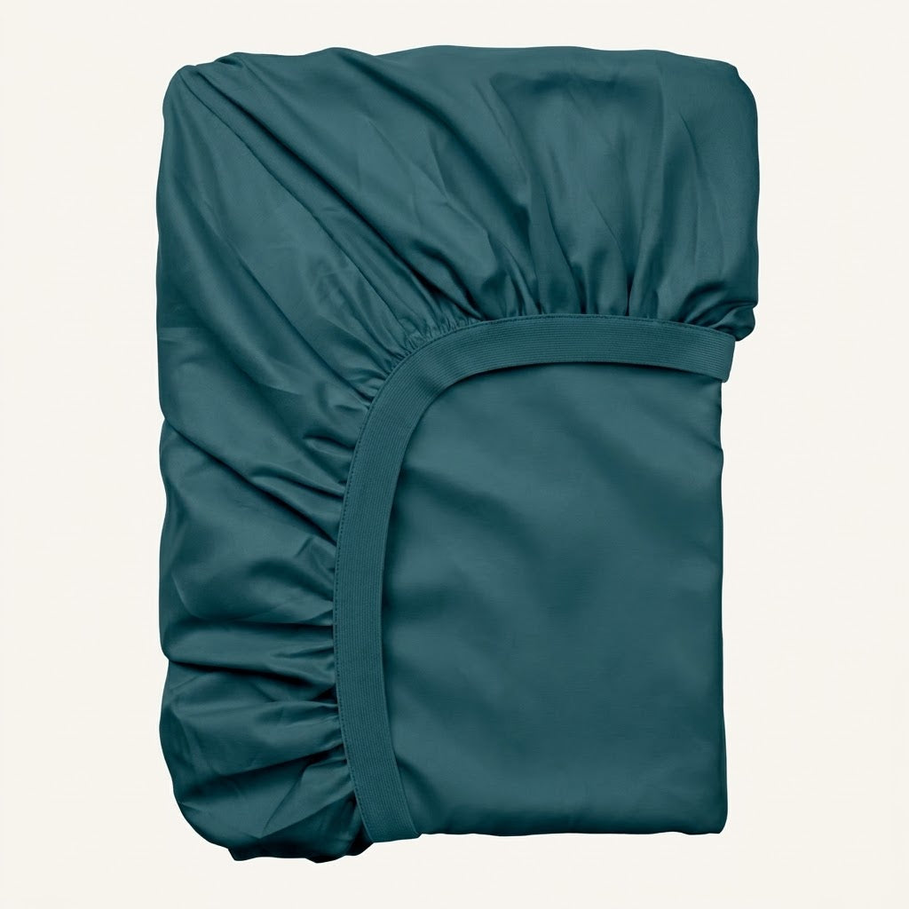 Milk &amp; Bed Waterproof Fitted Sheet – Forest | Super King