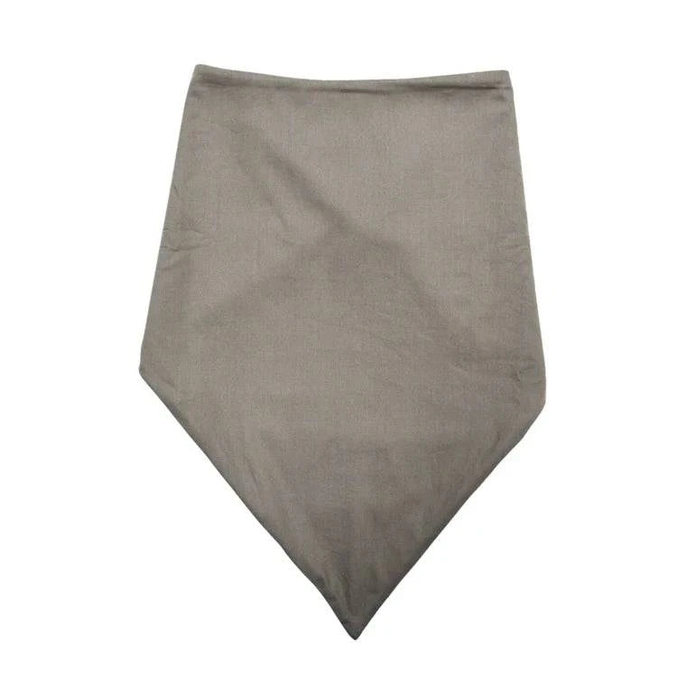 Grey Brolly Cotton Bandana for children by Incare Supports, a soft, adaptive clothing accessory for young kids.