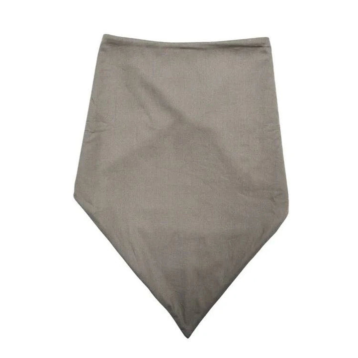 Grey Brolly Cotton Bandana for children by Incare Supports, a soft, adaptive clothing accessory for young kids.