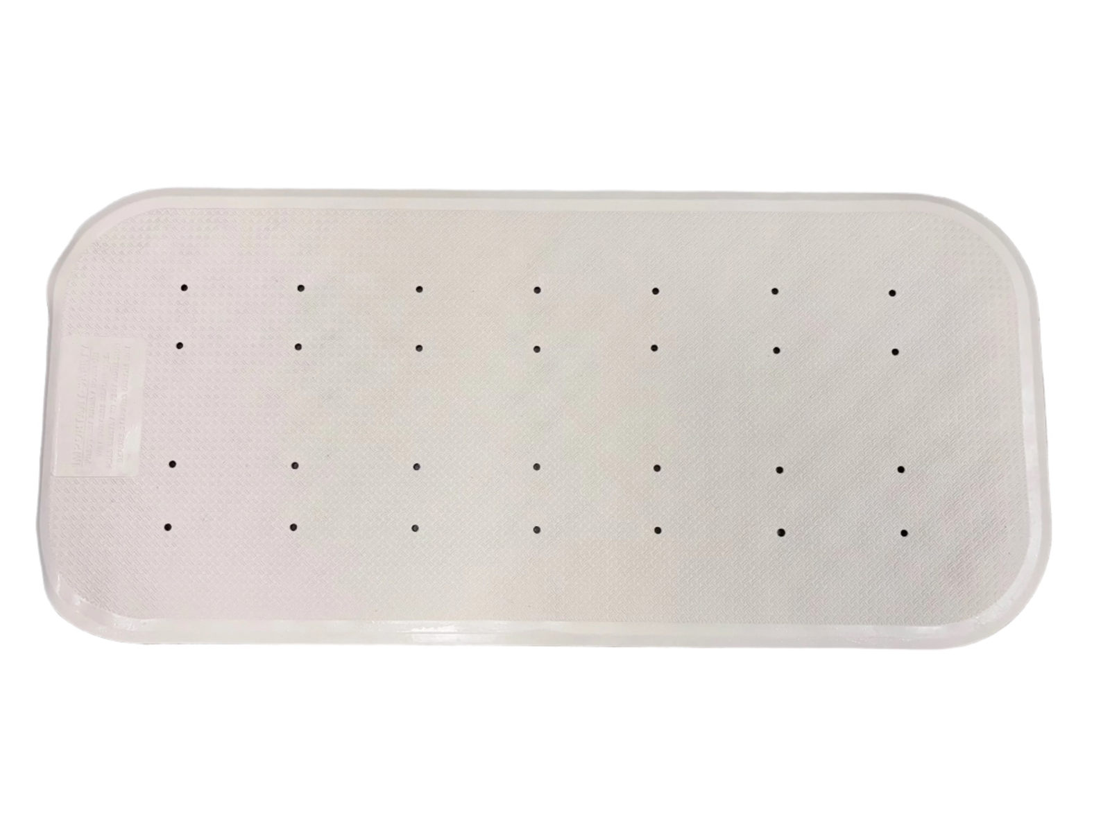Performance Health Homecraft Everyday Bath Mat with textured surface and non-slip backing for safety in the bathroom.