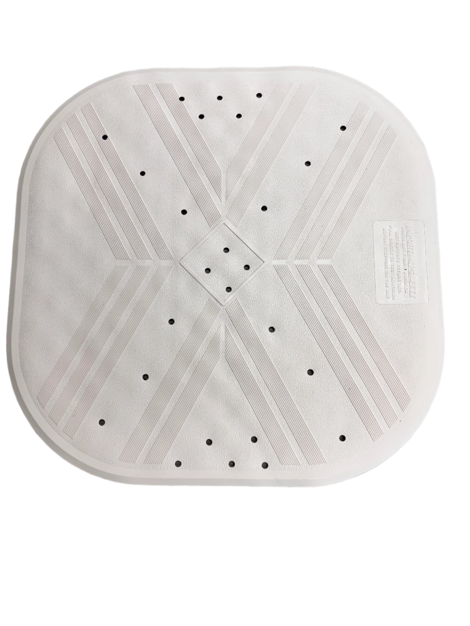 Performance Health Sure Tread Shower Mat with textured surface for slip-resistant safety in the bathroom.