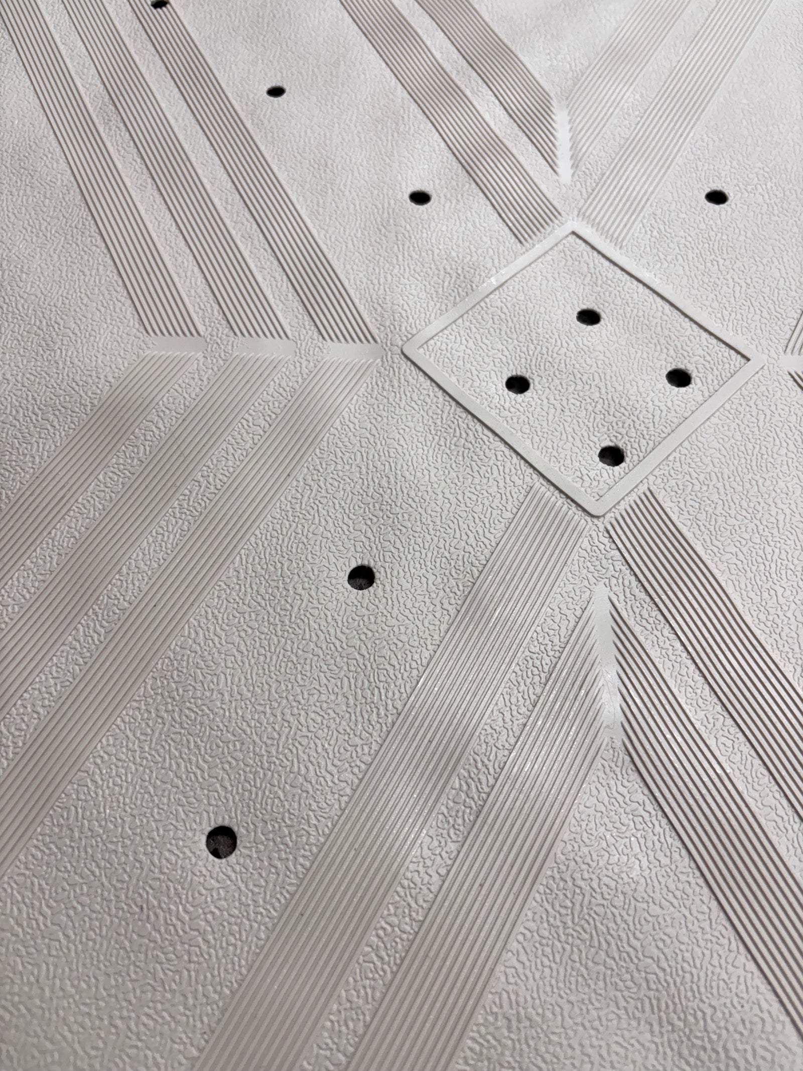 Performance Health Sure Tread Shower Mat with textured surface for anti-slip safety in bathroom showers.