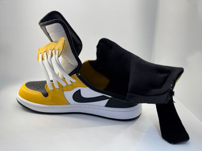 Nike Adaptive Air Jordan Hi FlyEase - White/Yellow Ochre/White/Black (Adults Sizing)