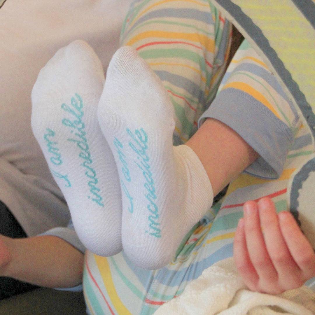 Kids Sanguine Crew socks featuring a colorful design, perfect for adding fun to children's outfits.