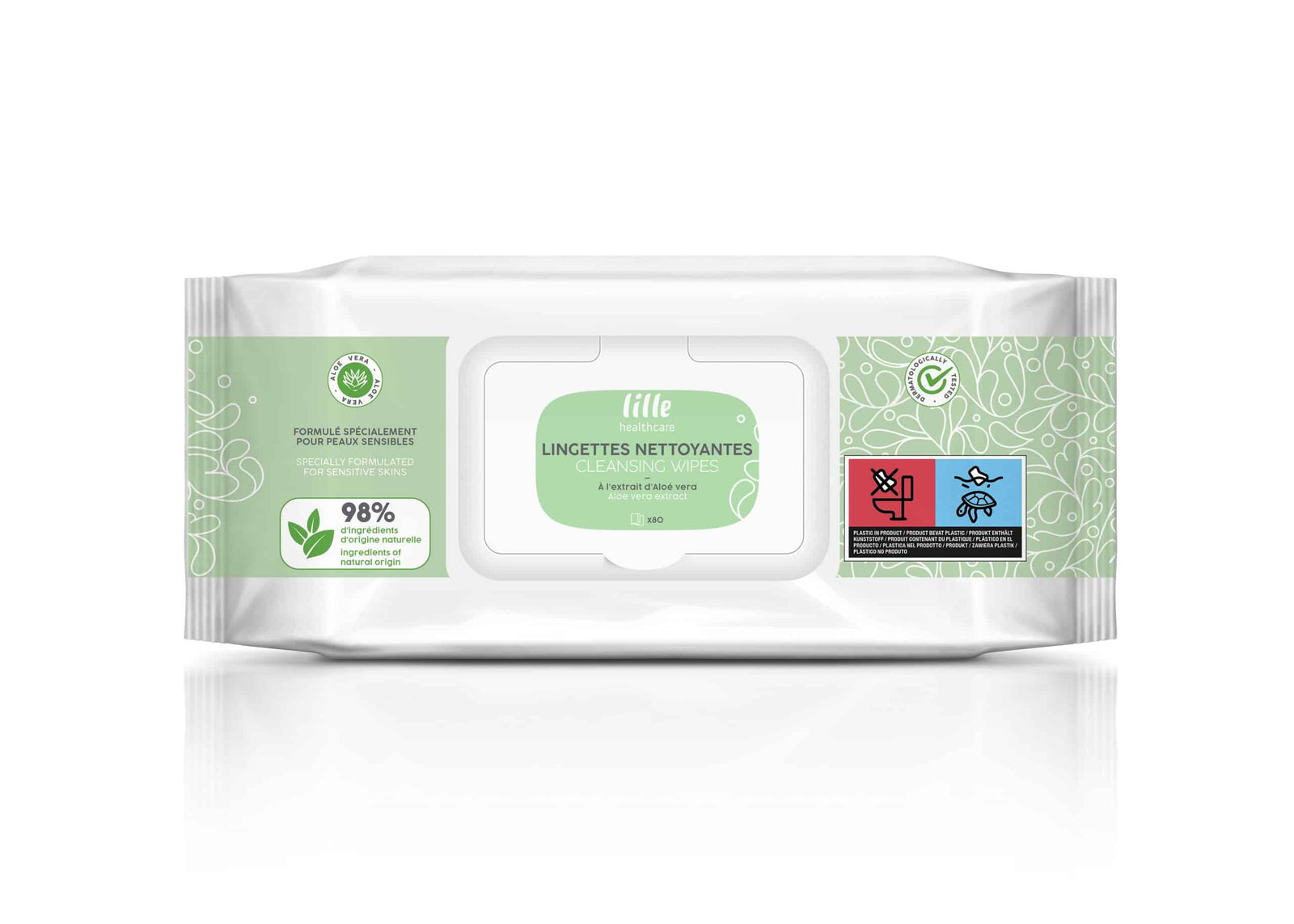 Wipe Suprem Care Wet 80x6 - Day & Night HealthCare