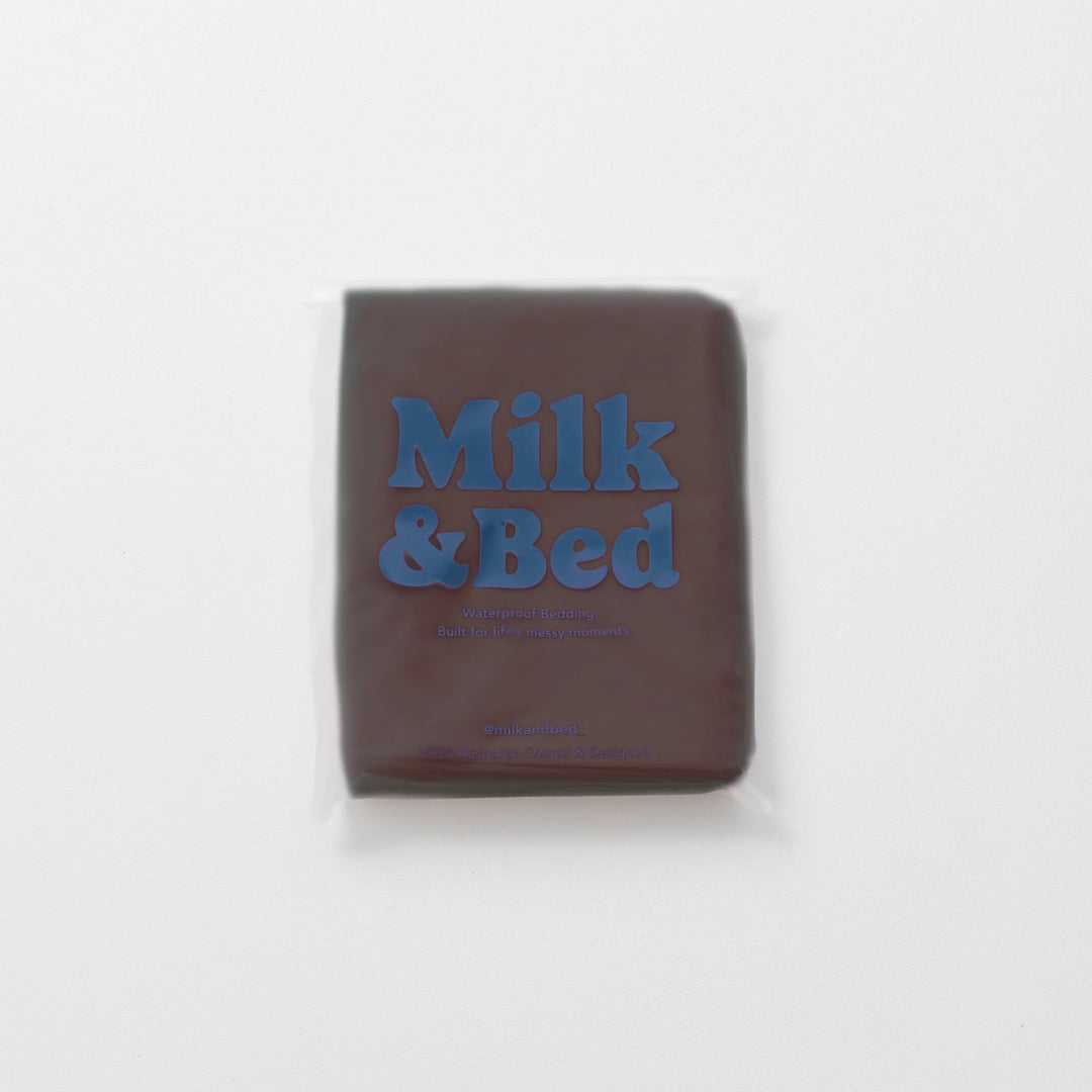 Waterproof Fitted Sheet | Bassinet | Espresso - Milk&amp;Bed
