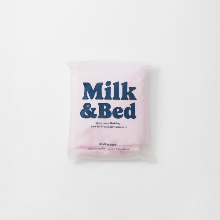 Waterproof Fitted Sheet | Bassinet | Petal - Milk&amp;Bed