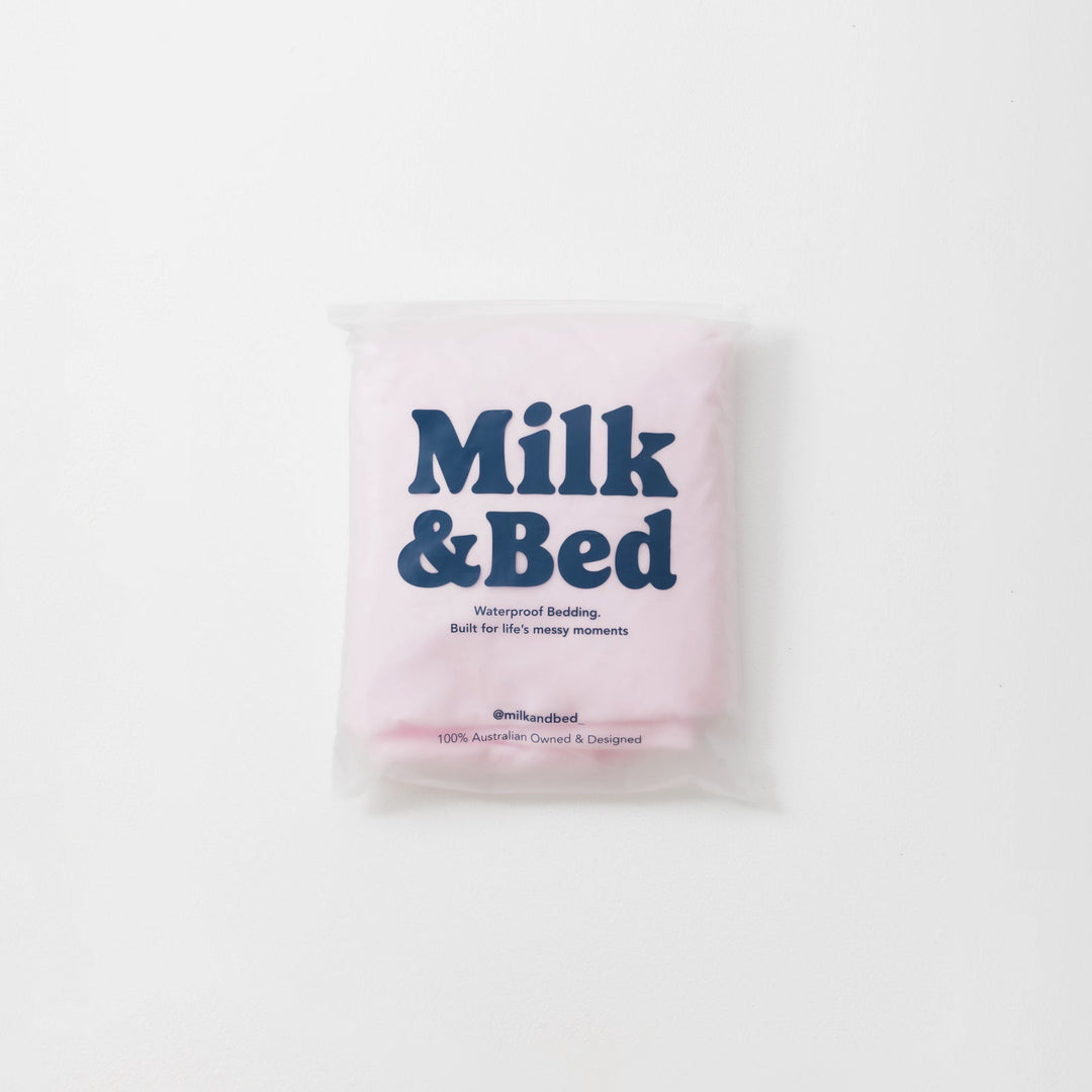 Waterproof Fitted Sheet | Bassinet | Petal - Milk&amp;Bed