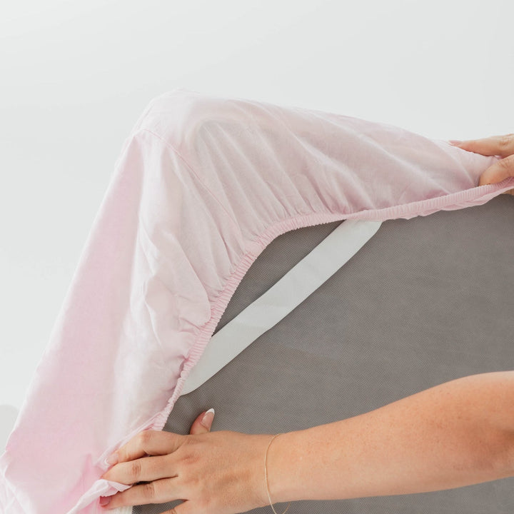 Milk &amp; Bed Waterproof Fitted Sheet – Bloom | Single